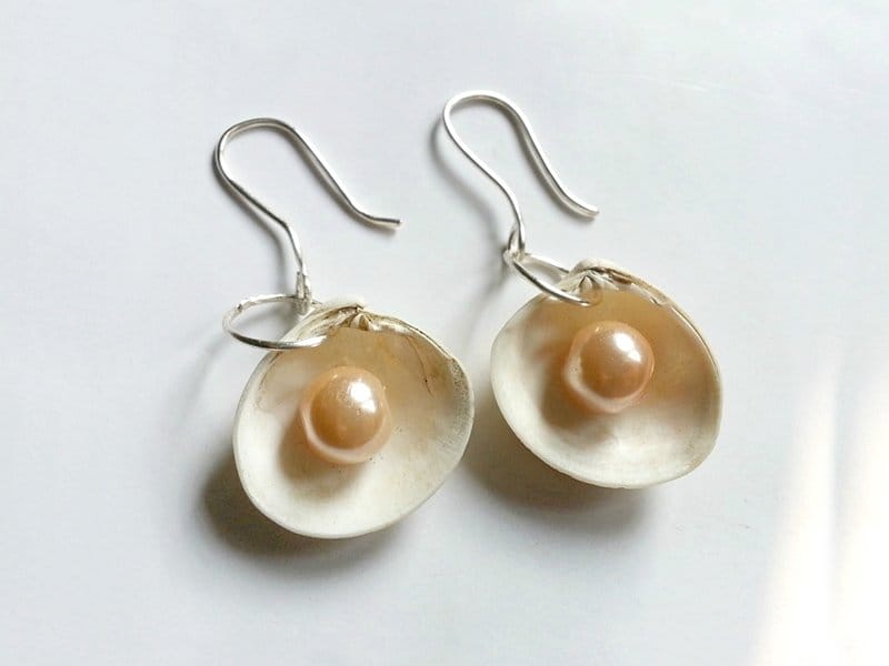 20141113 152326 - Create Sea Shell Earrings