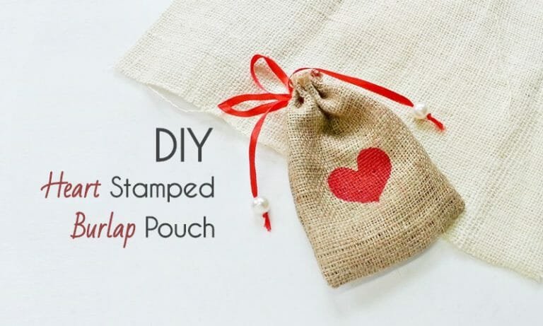 How to Make a Small Gift Bag With Burlap (Eco Friendly)