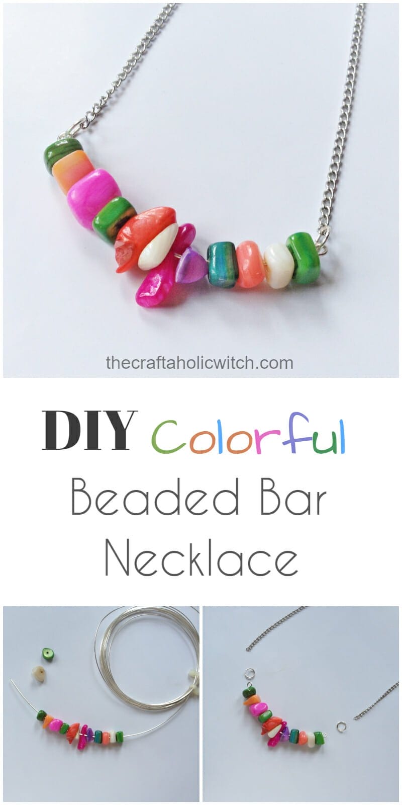 how to make a gemstone neckless 