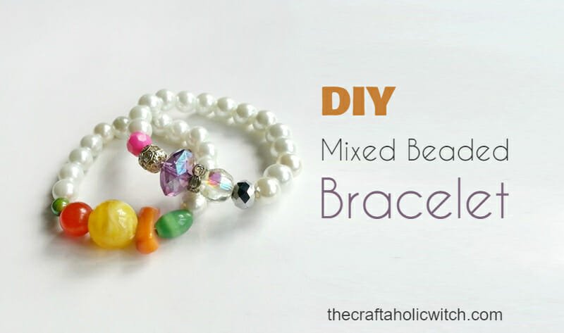 ranndom bead bracelet 5 main - Create Mixed Beaded Bracelet