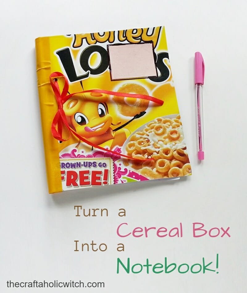 scrap notepad 17 long image - DIY Recycled Cereal Box Notebook