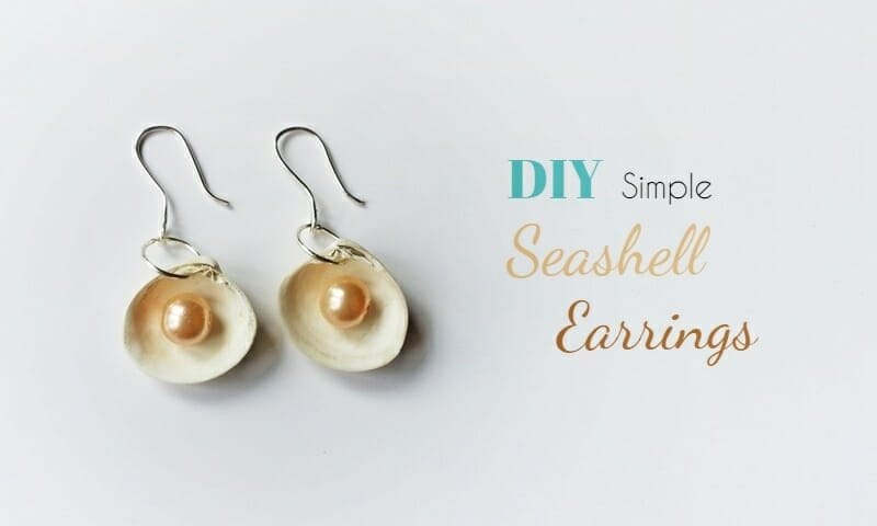 seashell earrings featured image - Create Sea Shell Earrings