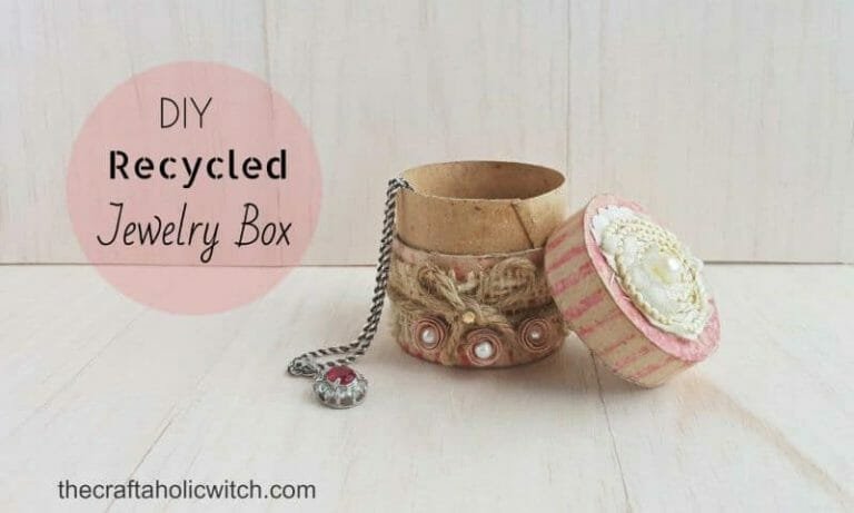 DIY Recycled Jewelry Box