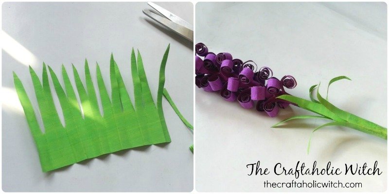 Step 5: DIY Paper Hyacinth Flowers