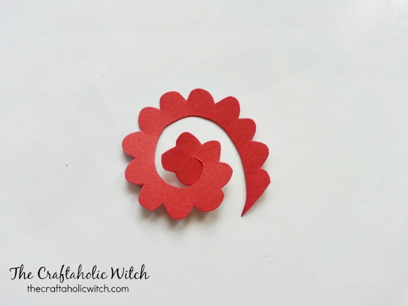 Create Cute Paper Roses | The Craftaholic Witch