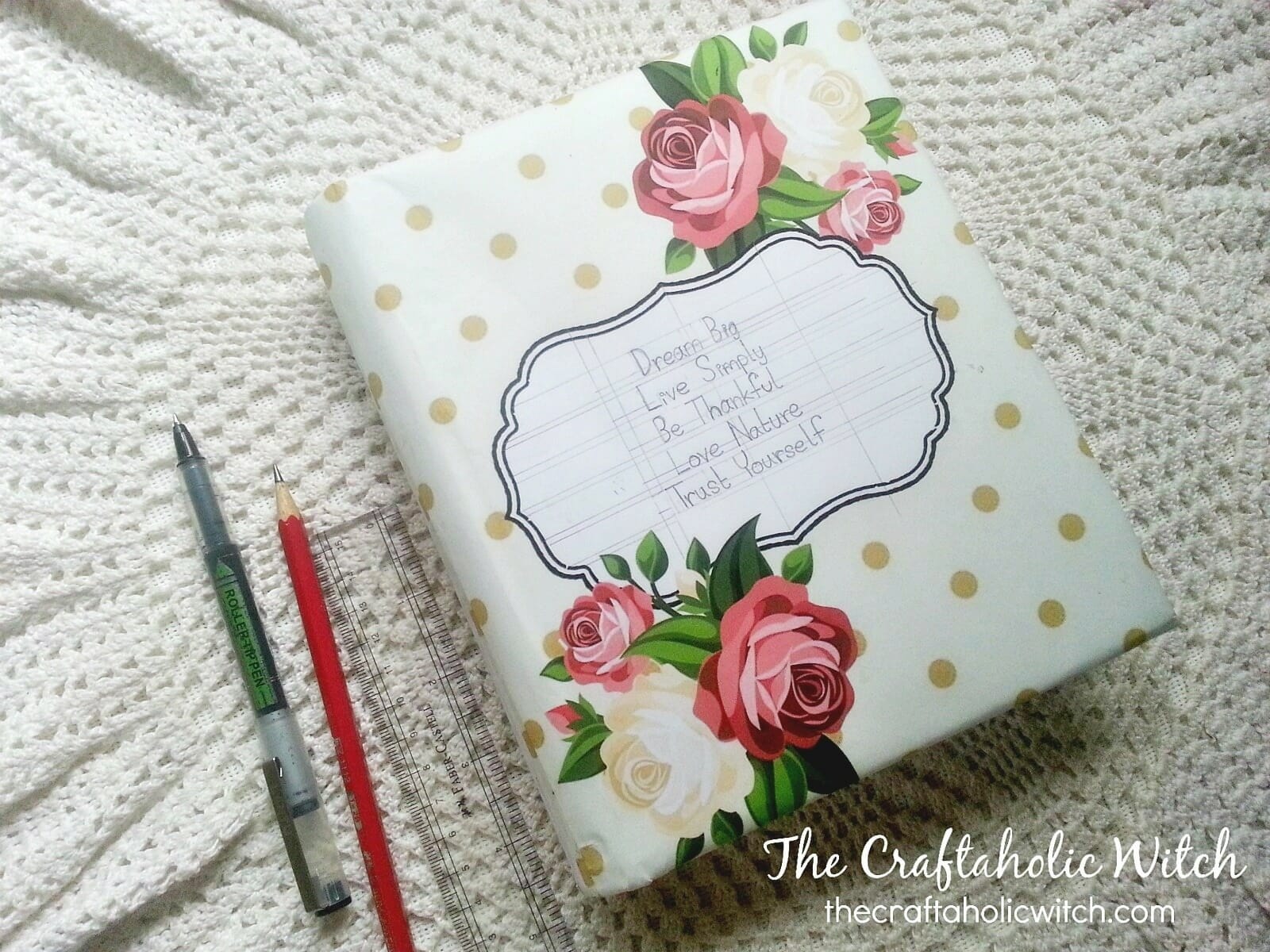 creative personal diary cover