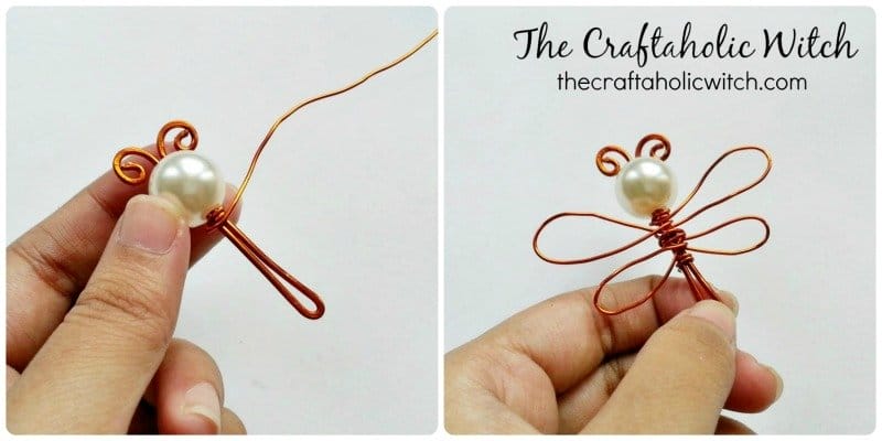 Create Simple & Cute Dragonfly Pendant
