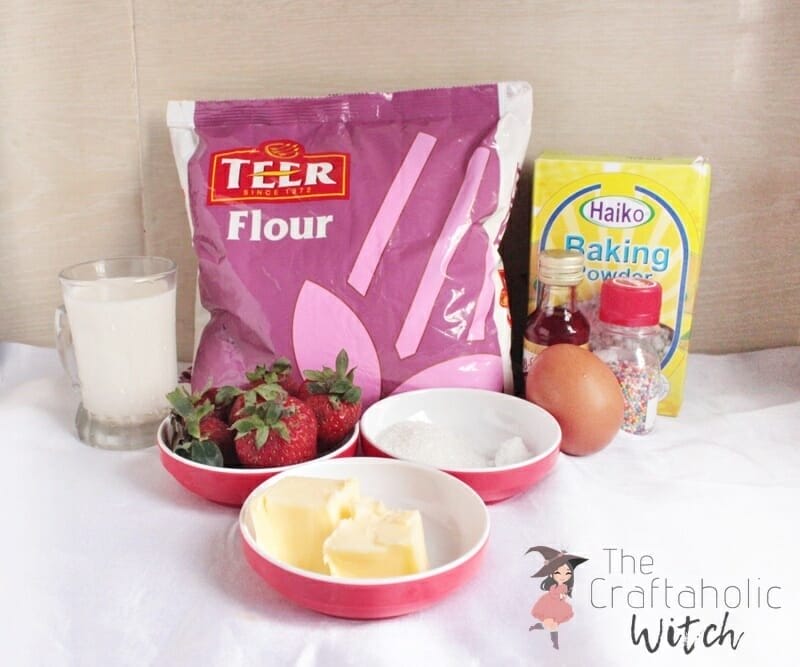 supplies 1 - Prepare Delicious Strawberry Pancakes