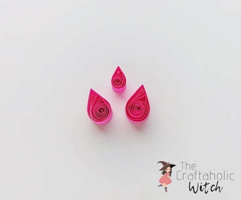 step 2 - DIY Quilled Tulip Card - Paper Quilling Project