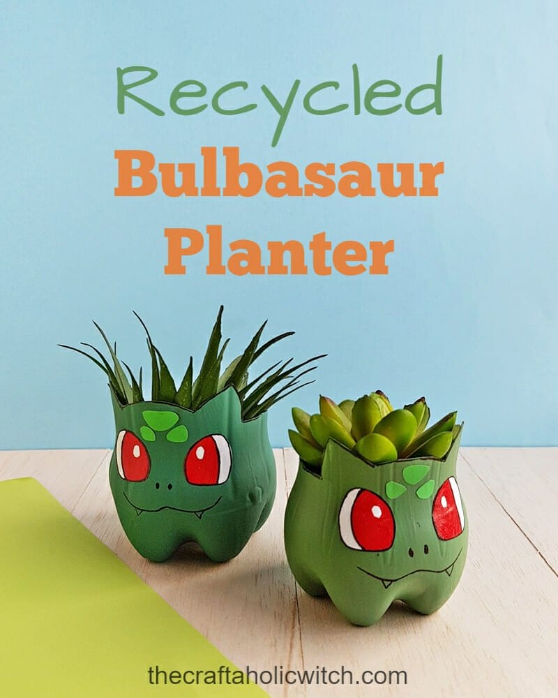 DIY Pokémon Bulbasaur Planter