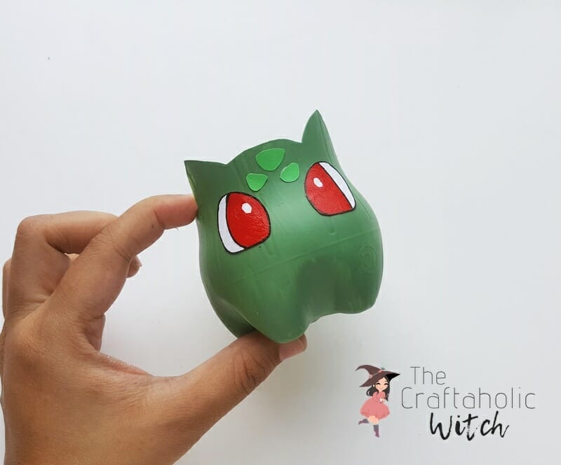 DIY Recycled Pokemon Bulbasaur Planter 3 step 6 - DIY Recycled Pokemon Bulbasaur Planter