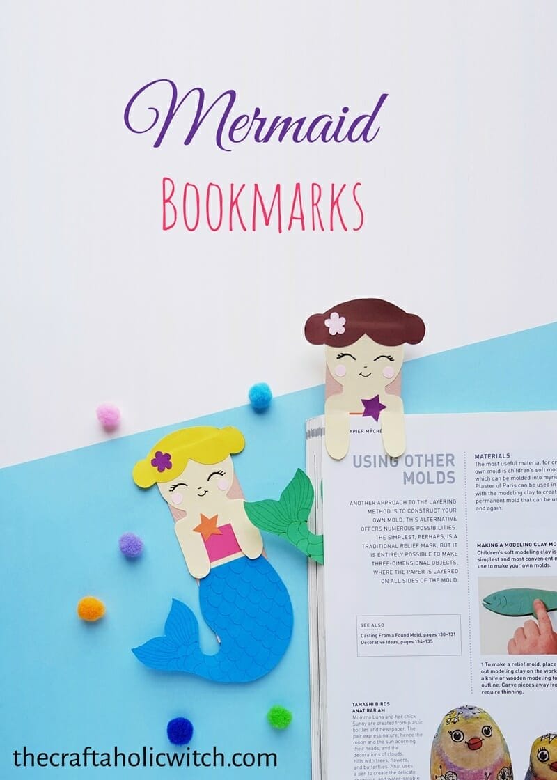 DIY mermaid bookmark