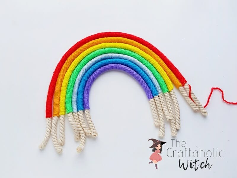 rope rainbow diy