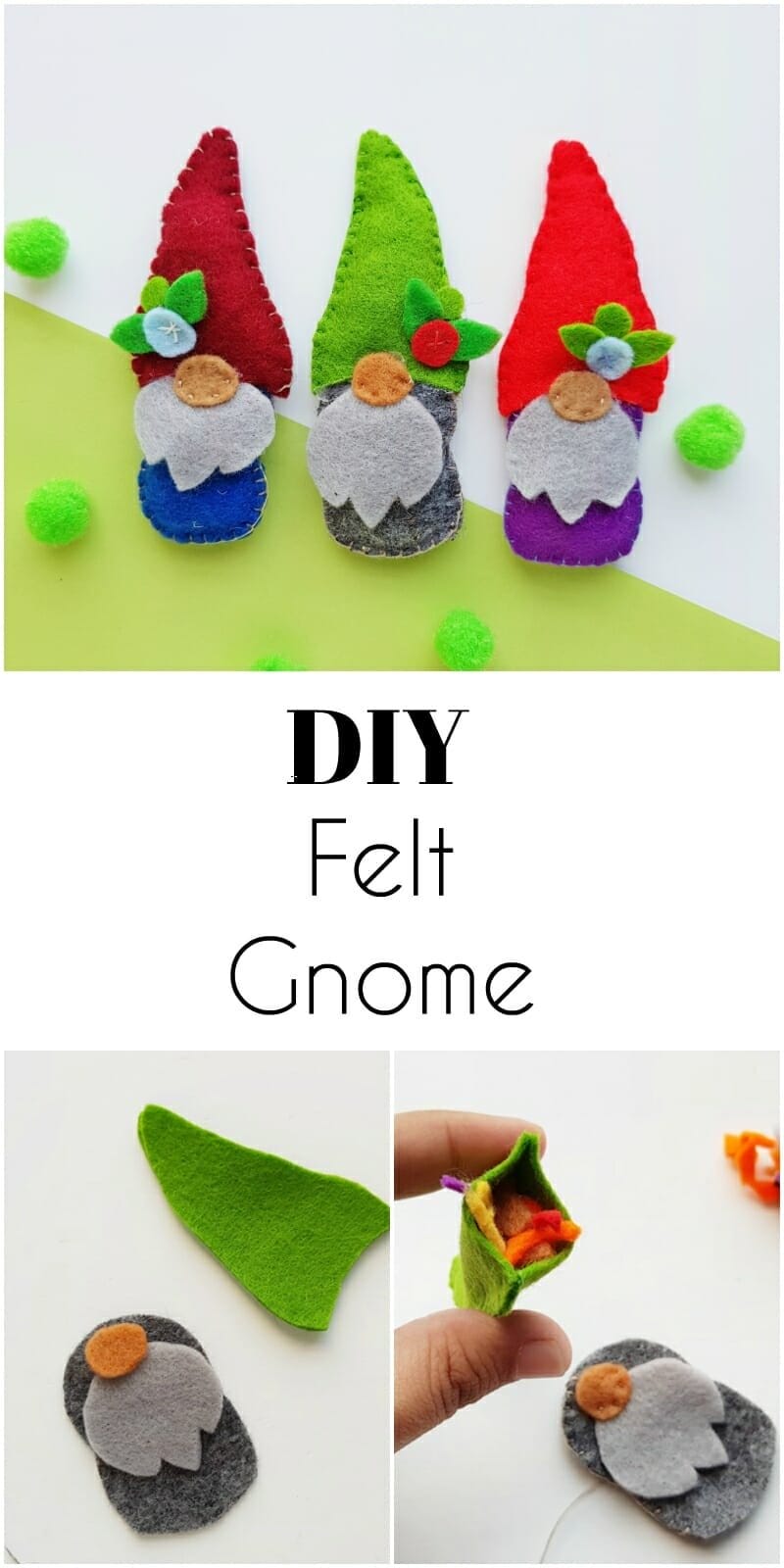 DIY gnome plush free pattern