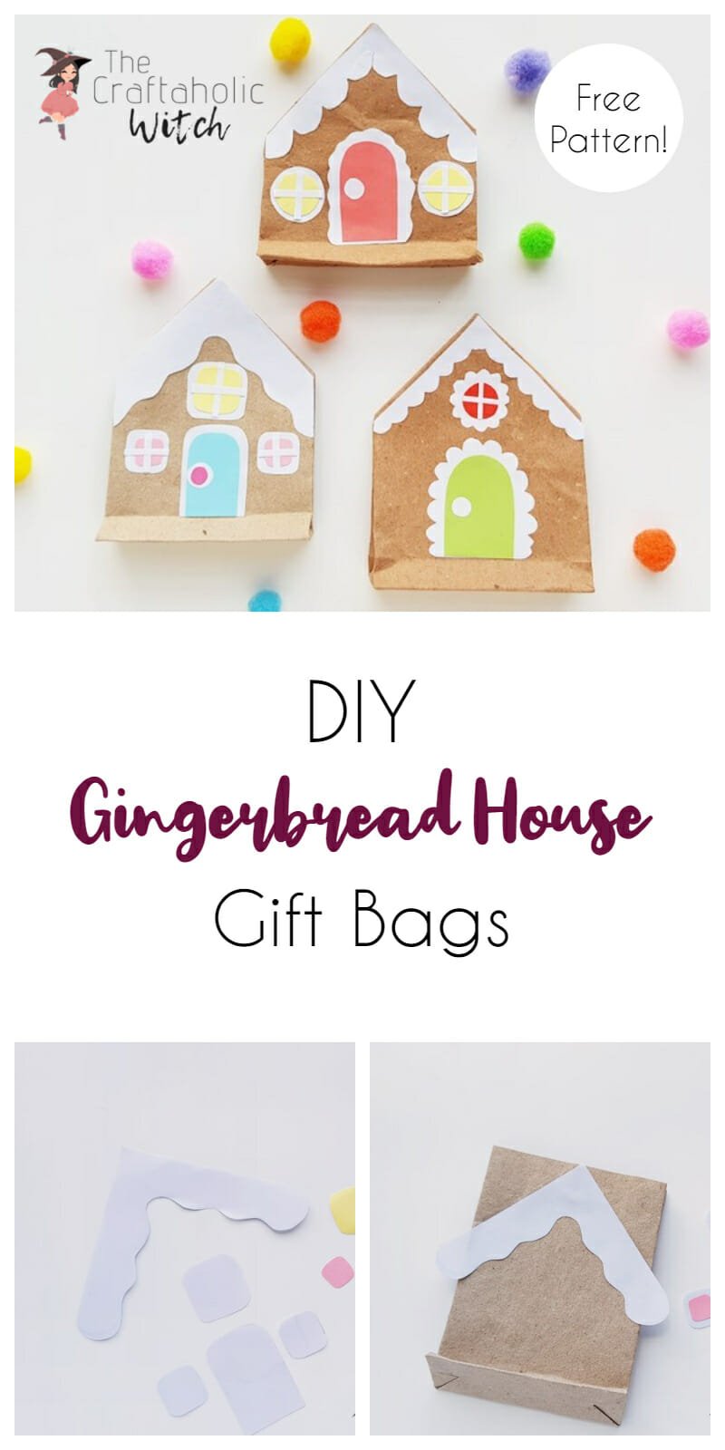 gingerbread house gift bags