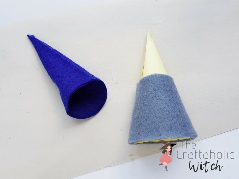 gnome doll steps 10 - Easy No Sew Gnome Dolls DIY Tutorial With Free Pattern