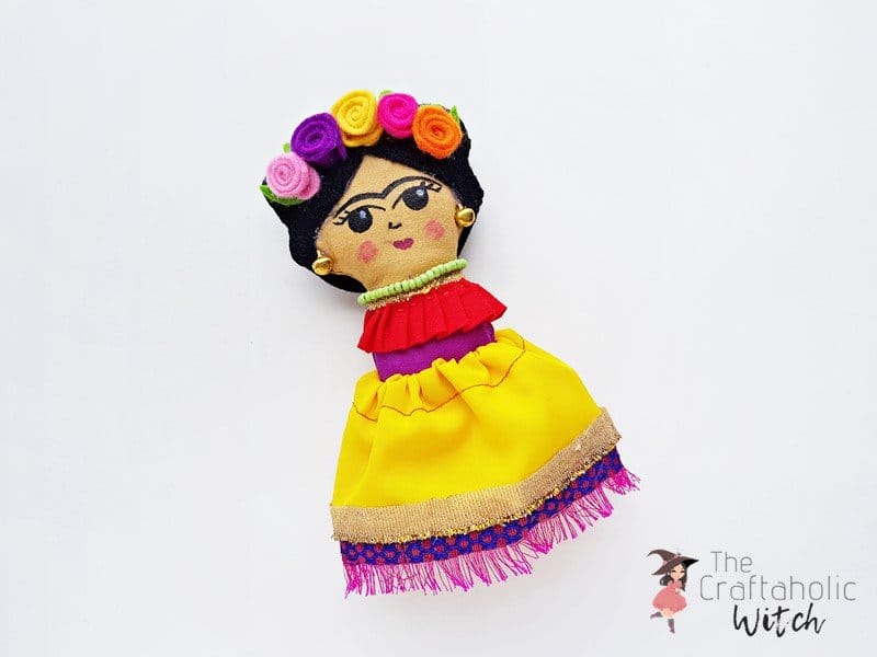 Frida Kahlo doll
