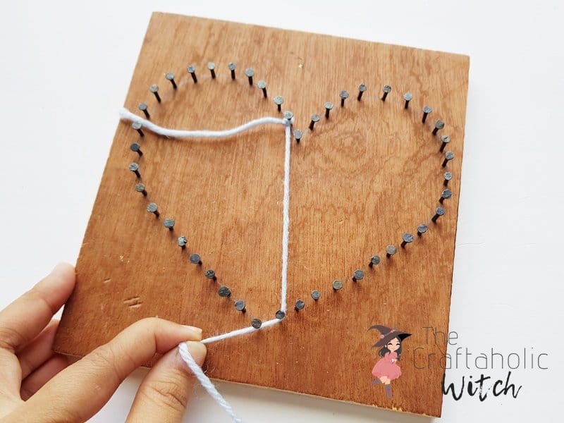 Easy DIY Heart String Art for Beginners (+ Free Template)