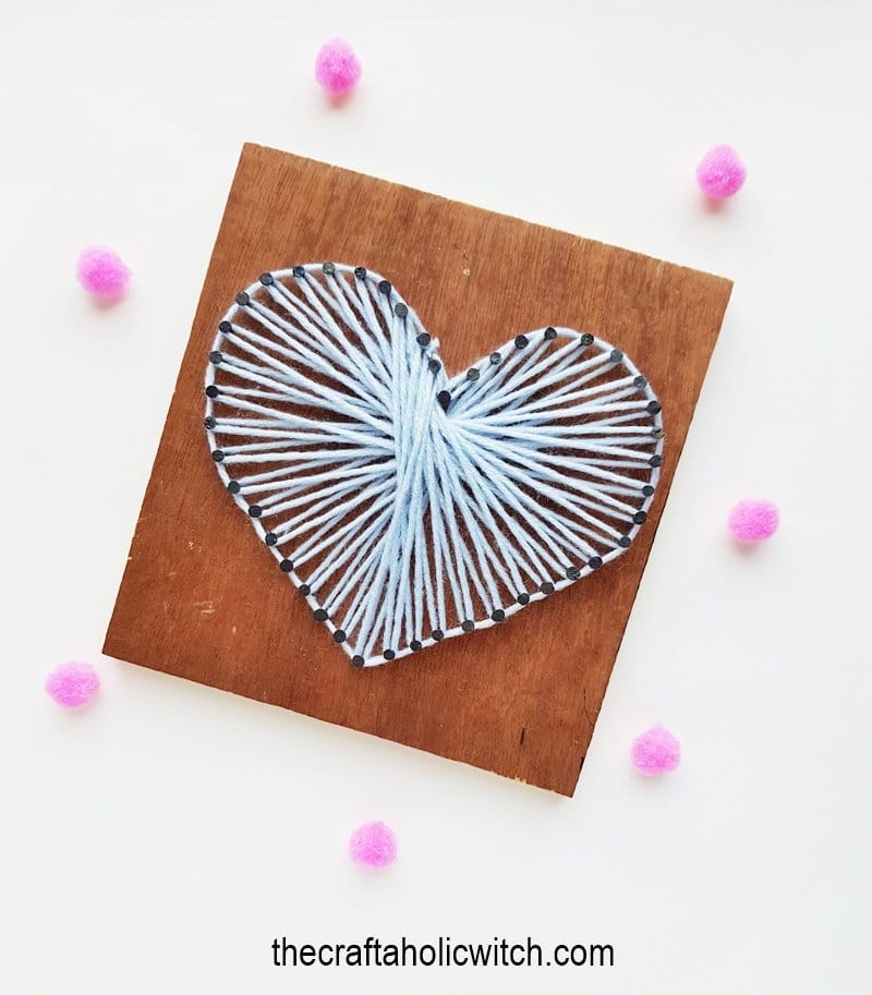 DIY Heart String Art