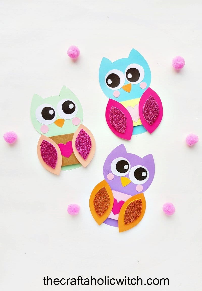 DIY Owl Valentine Card