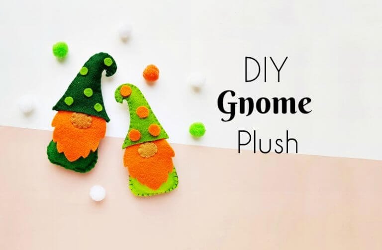 DIY Gnome Plush – Learn How to Make a Gnome Step by Step