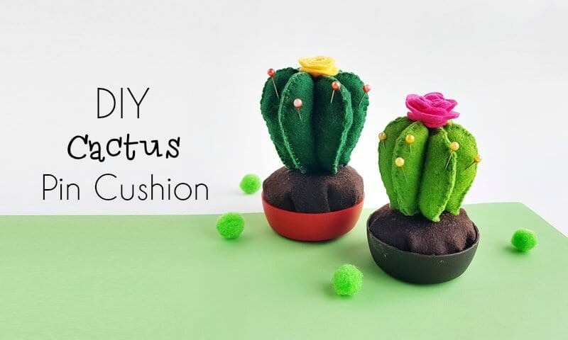How to Make a DIY Cactus Pin Cushion
