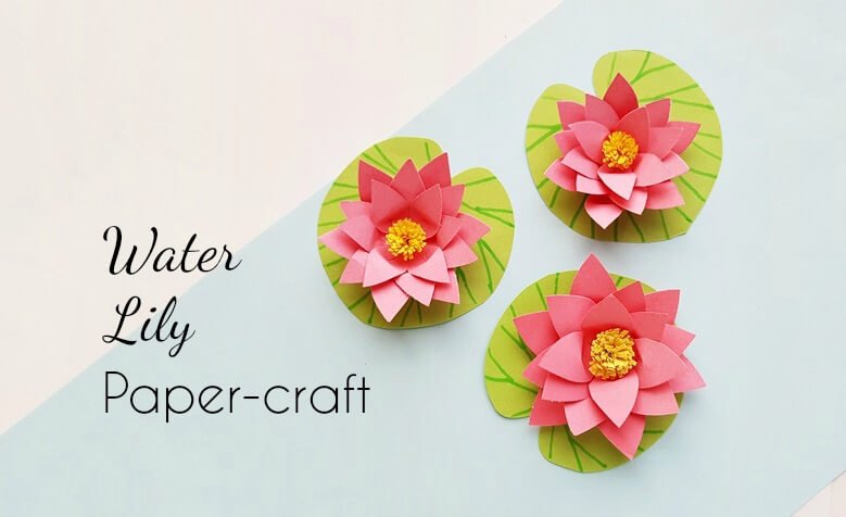 How to Make a Pretty Paper Lily (+ Free Printable Template)