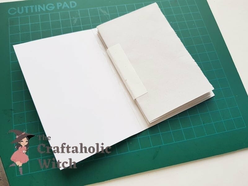 DIY Notebook: Attaching the Cover