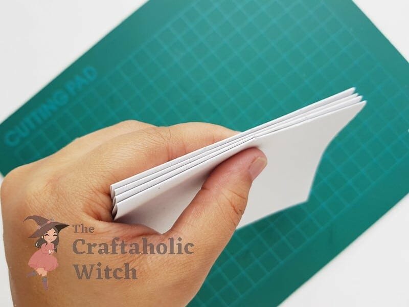 DIY Notebook: Marking the Stitching Points 