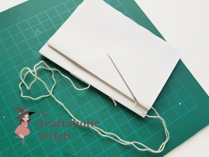 DIY Notebook: Stitching the 2nd Signature