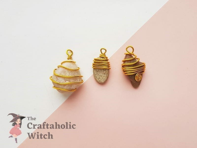 how to wire wrap stones