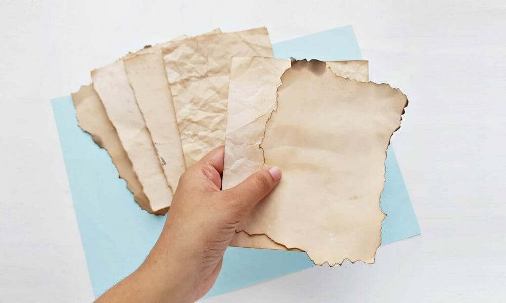 How to Coffee Stain Paper: Tips for Vintage Look