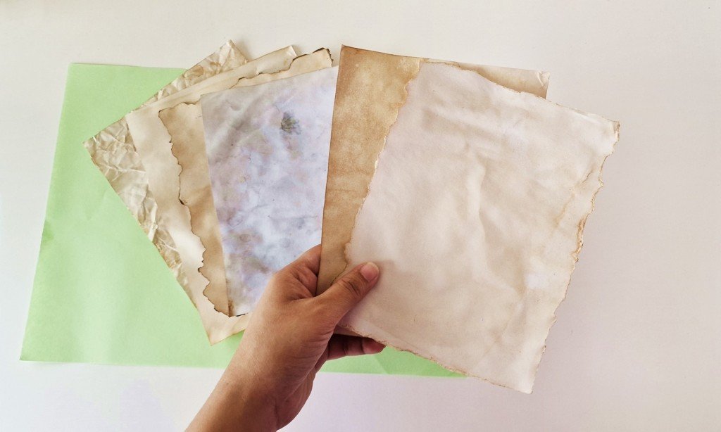 How to Age Paper (5 Easy Ways to Make Paper Look Old)