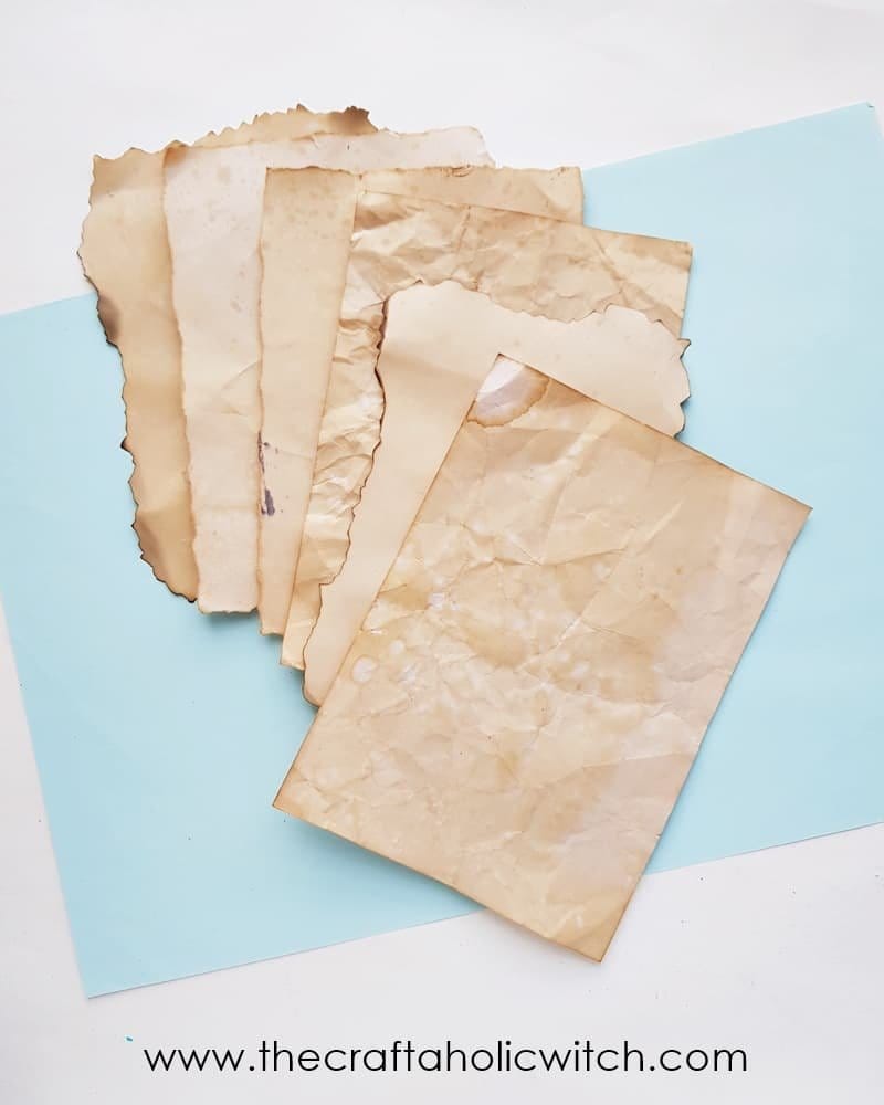 How to age papers - How to Age Paper (4 Easy Ways to Make Paper Look Old)