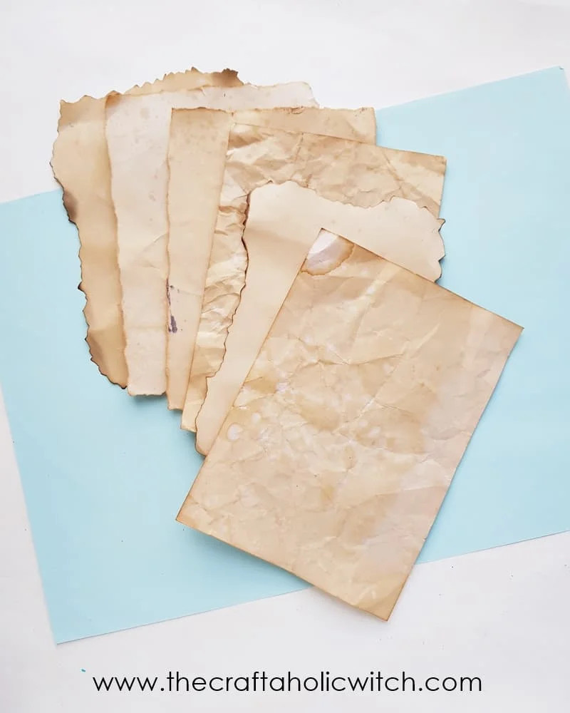 The Brashear Kids: DIY How To: Aged Paper