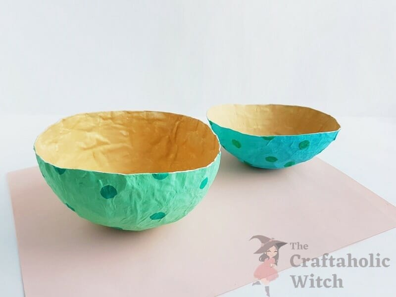 paper mache bowls