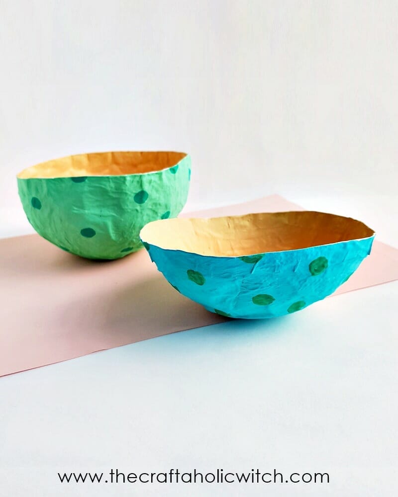 How to Make Beautiful Paper Mache Bowls (with Tips for Beginners)