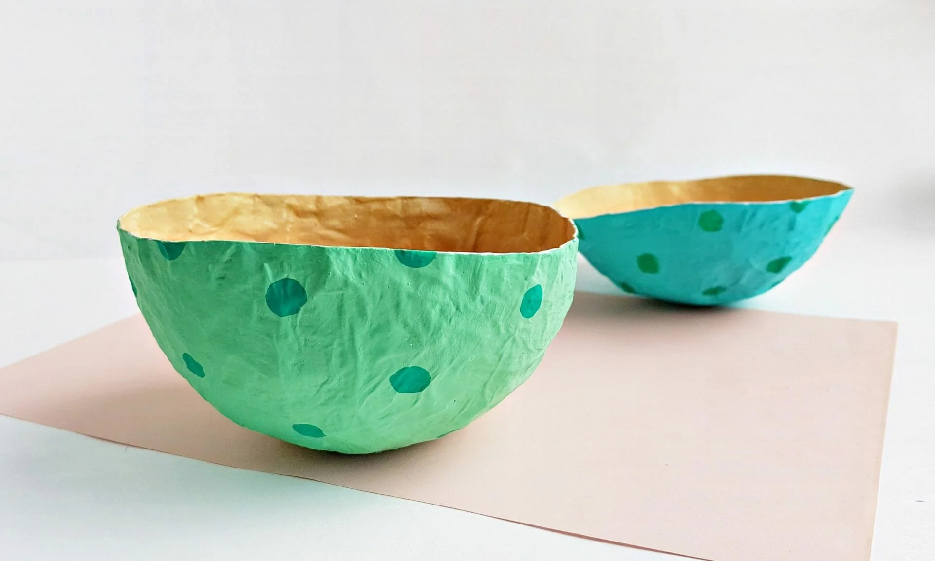 paper mache bowls