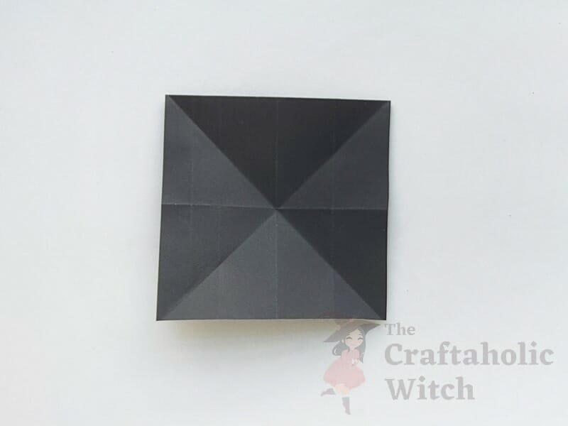 diagonal folds of paper