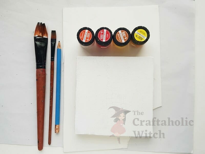 Acrylic painting supplies 