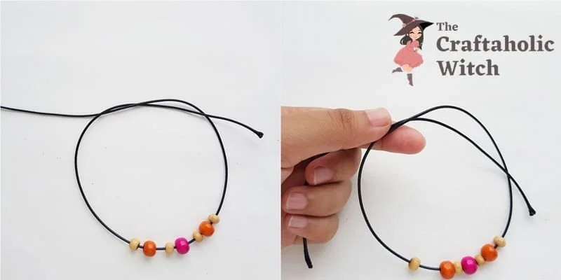 How to Make Beaded Bracelets with Adjustable Cord (2 Ways)