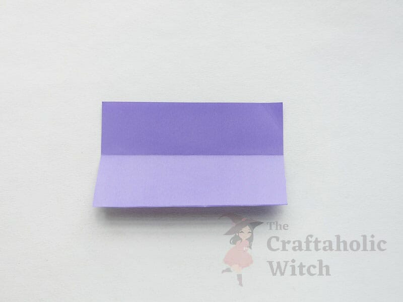 origami butterfly step 1