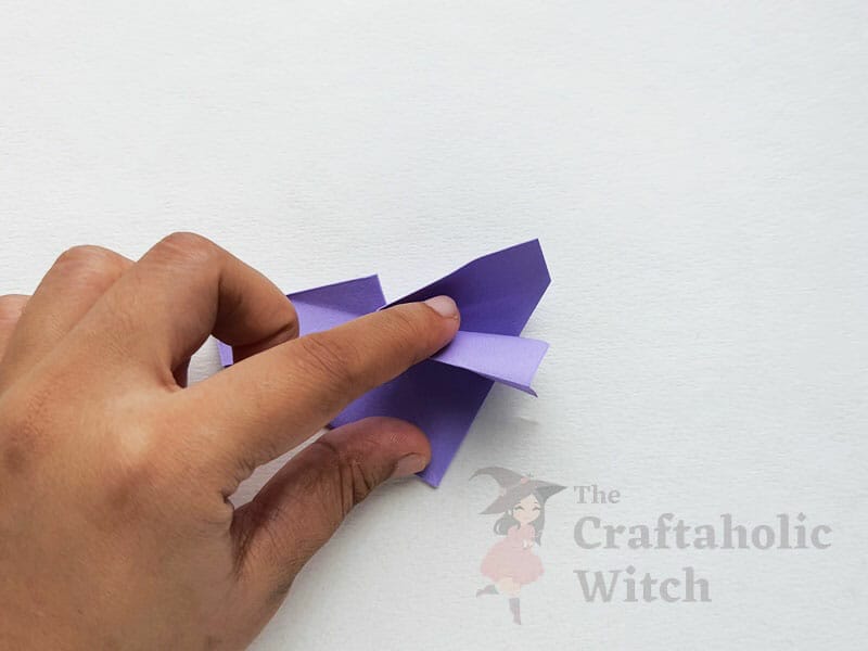 origami butterfly step 10