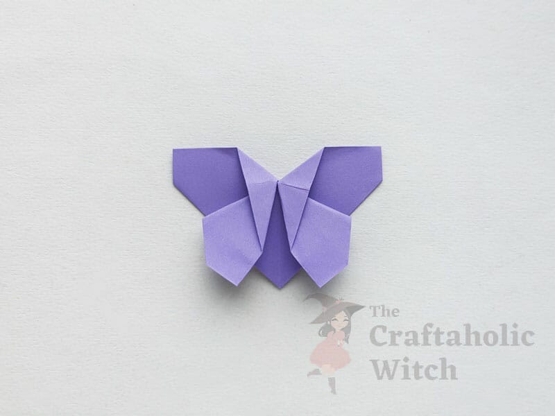 origami butterfly step 12