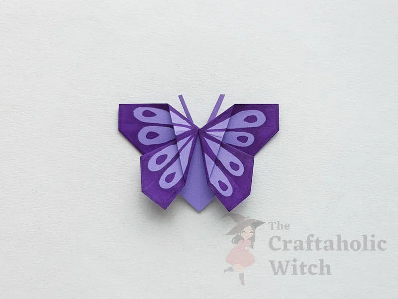 The 2 Minute Origami Butterfly To Make Right Now! - creative
