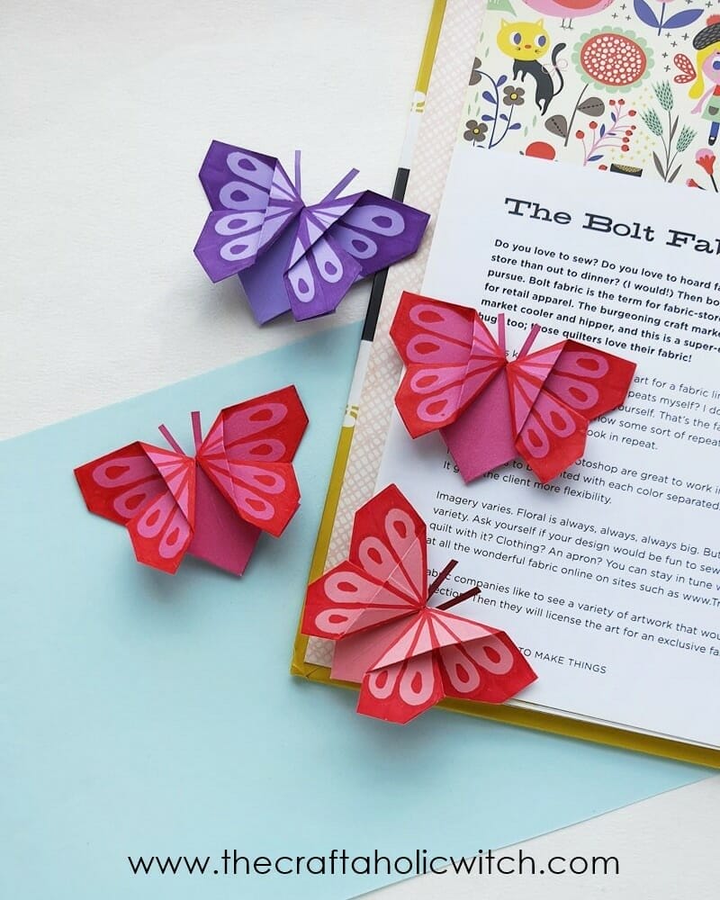 how to make origami butterfly 
