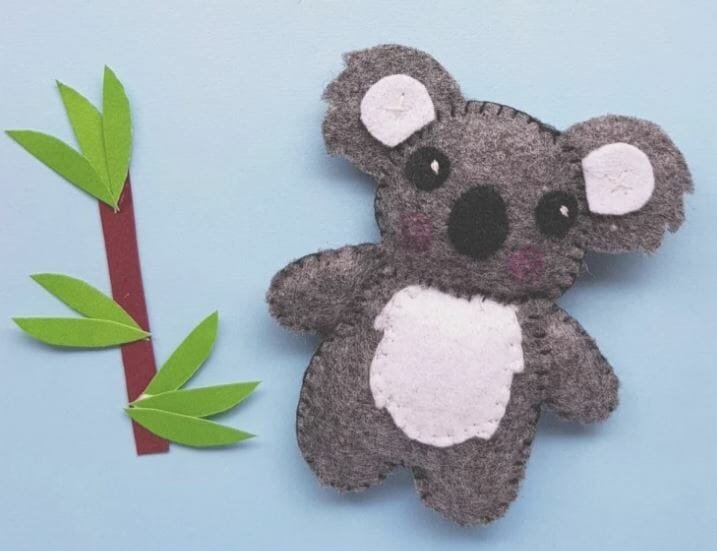 Koala plush pattern