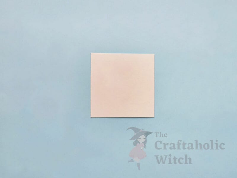 prepare the square paper 