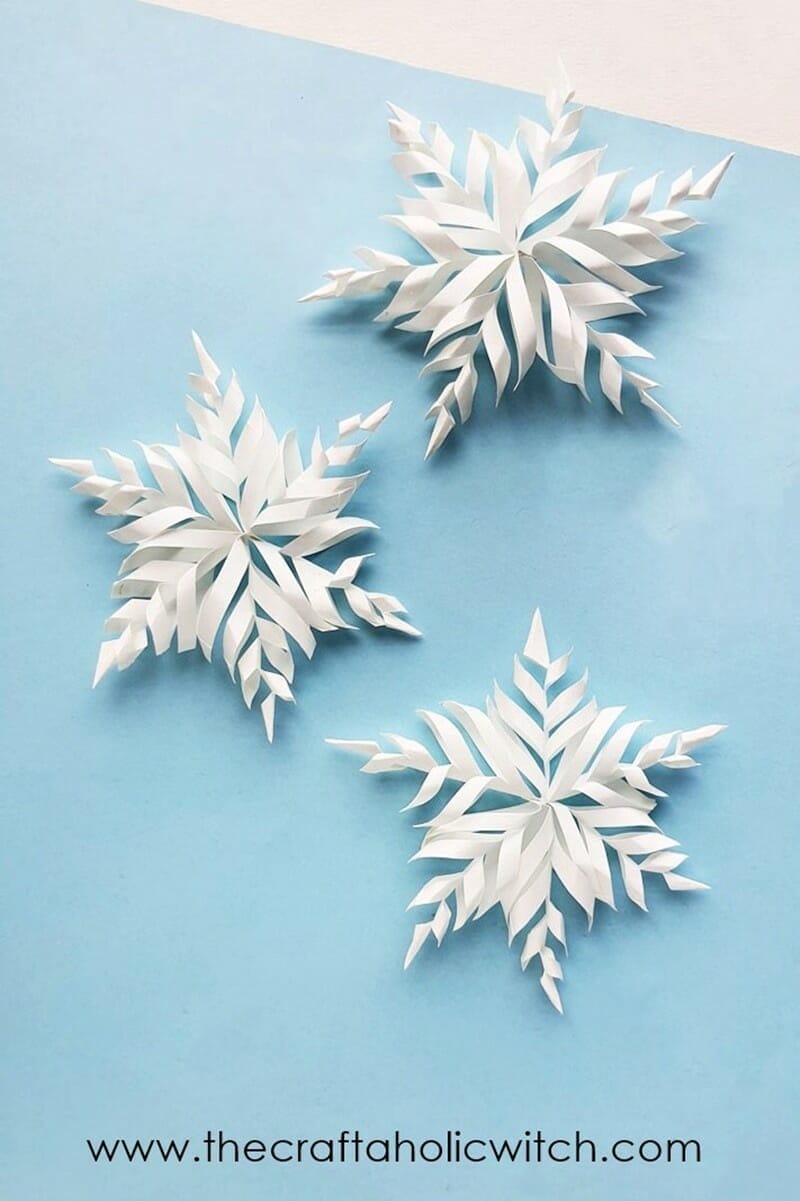 3d snowflakes for Christmas Decoration  