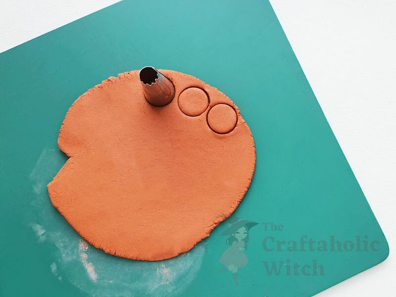 Step 3: Cut Round Shapes from Clay
